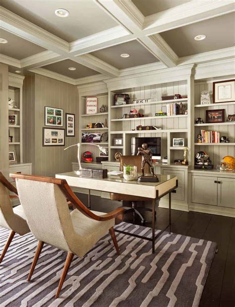 28 Dreamy Home Offices With Libraries For Creative Inspiration