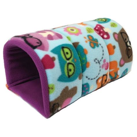 Cozy Tunnel Fleece Cage Bedding Liners For