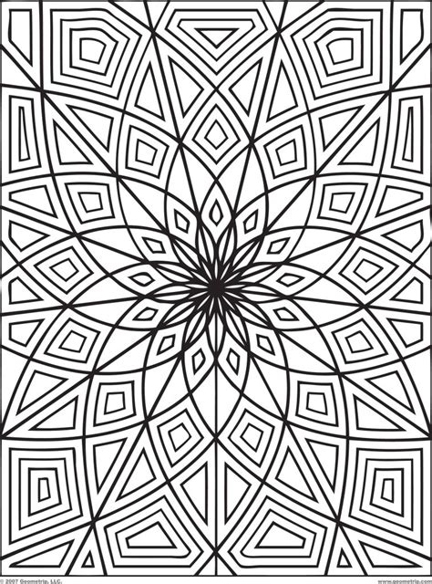 These Printable Mandala And Abstract Coloring Pages