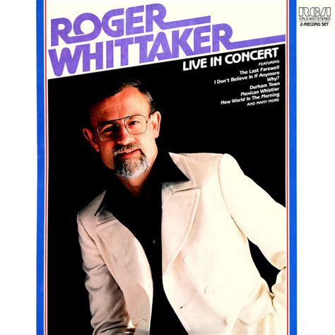 Roger Whittaker Live In Concert Vinyl Lp Album Discogs