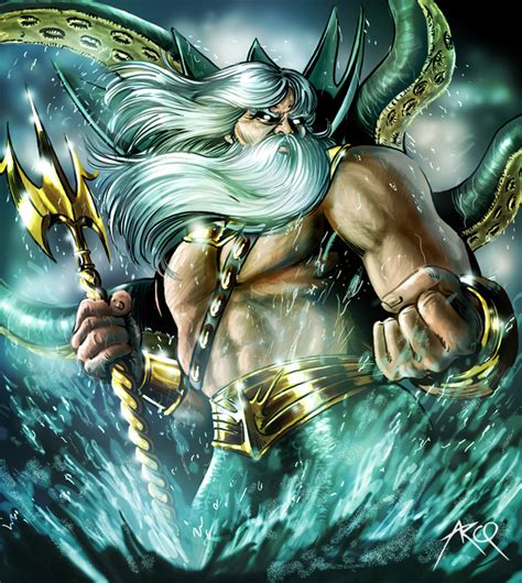 Poseidon The God Of The Sea