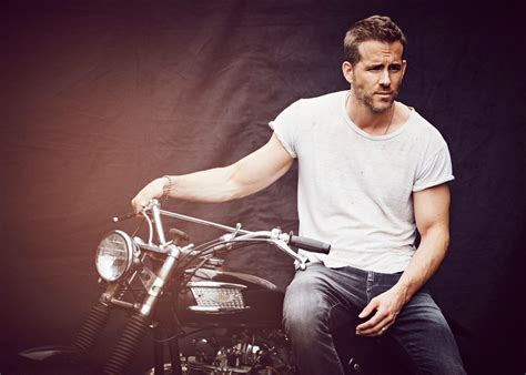 ryan reynolds actor motorcycle wallpaper hd celebrities 4k wallpapers images and background