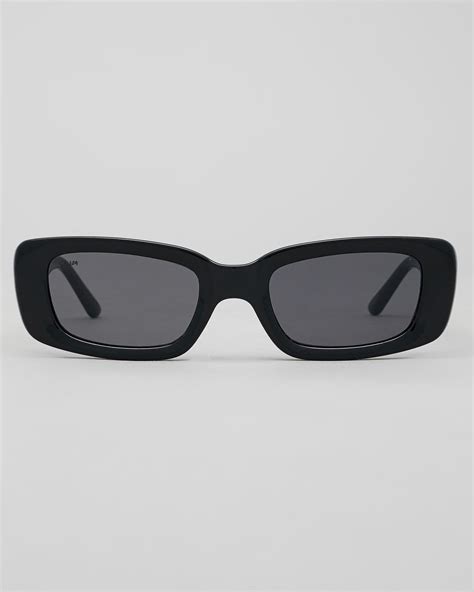 Shop Reality Eyewear Bianca Sunglasses In Black Fast Shipping And Easy Returns City Beach