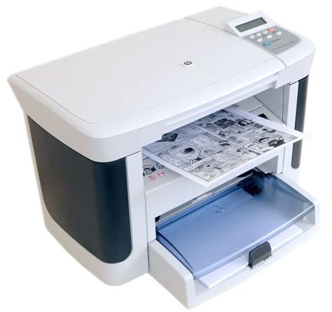 However, the printing is only in black as it is incapable of printing in color. HP LaserJet M1120 MFP