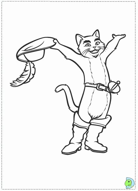 Shrek And Puss In Boots Coloring Page Free Printable Coloring Pages