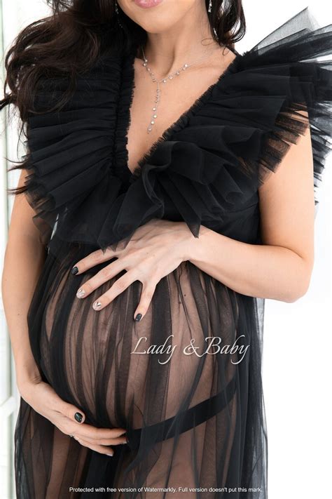 Maternity Dress Photo Shoots Tulle Etsy