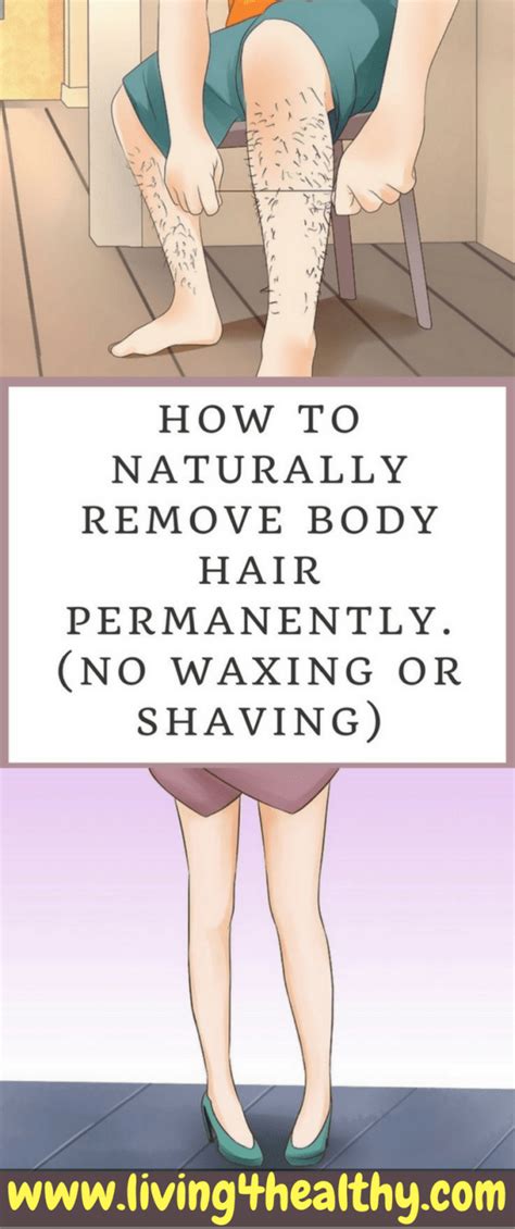 Permanently remove hair in the comfort of your home! How To Naturally Remove Body Hair Permanently. No Waxing ...