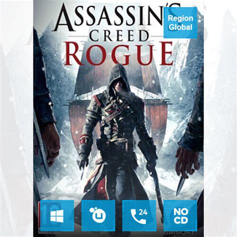 Assassins Creed Rogue For Pc Game Uplay Key Region Free Ebay