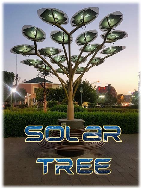 Solar Tree Seminar Report Pdf Journals Solar Tree Solar Energy