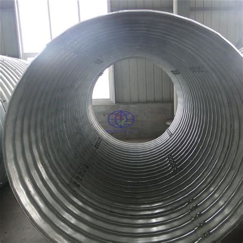 Supply 125x25 Wave Form Corrugated Steel Culvert China Supply 125x25