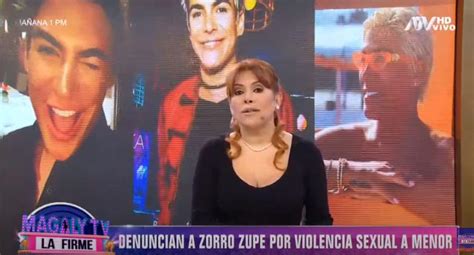 Magaly Medina Convers Con Fiorella Alzamora Y Su Esposo Sobre La Denuncia Contra El Zorro
