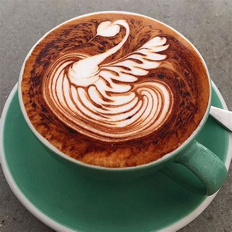 Swan Latte Art Step By Step