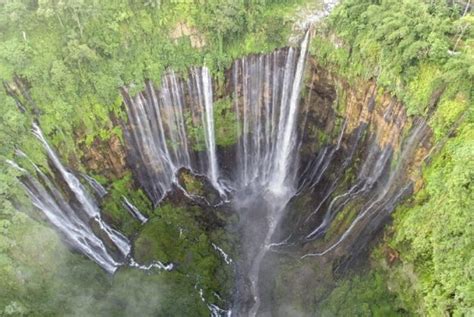 Air Terjun Tumpak Sewu Semeru Niagara Mini Wisata Indonesia