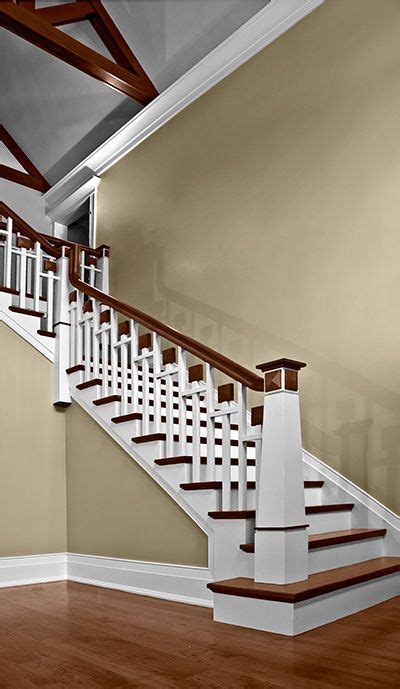 Stairs With Wider Bottom Step Craftsman Style Homes House Design Stairs