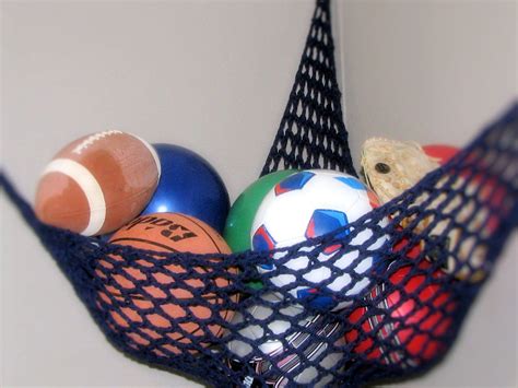 Invite your furry friends to come to relax in it. Stuffed Animal Storage Hammock in Navy Blue by millmelo on ...
