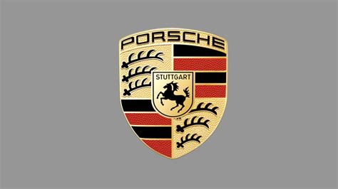 3D model VR / AR ready Porsche logo | CGTrader