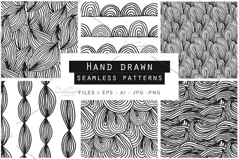 Hand Drawn Doodle Patterns How To Draw Hands Doodle Patterns