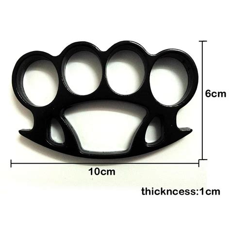 Iron Fist Brass Knuckles Street Fighting Knuckle Dusters Powerful