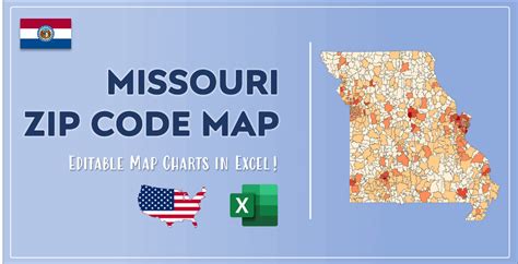 Missouri Zip Code Map By County United States Map