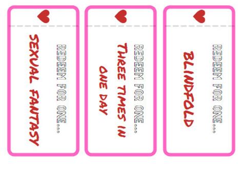 Sex Coupons Printable Ts For Him Or Her Love Coupons T Etsy