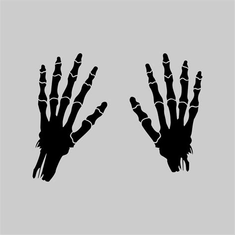Pointing Skeleton Hand Svg Skeleton Hands Svg Skeleton Svg Etsy In