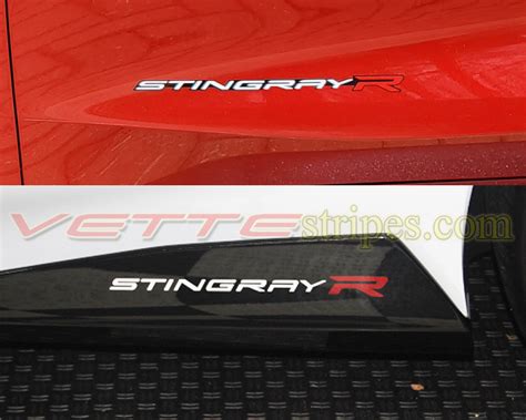 2020 2024 C8 Corvette Stingray R Decals Many Colors