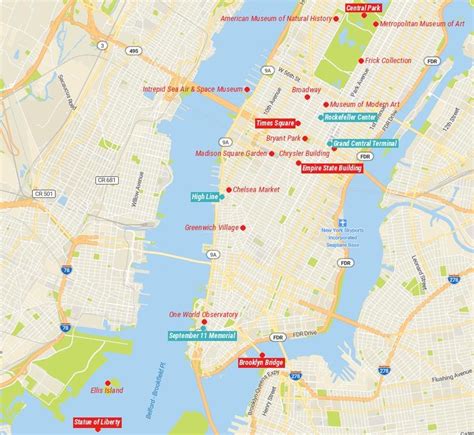 27 Top Tourist Attractions In New York City With Map Touropia