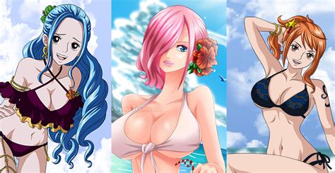 Top 10 Sexiest One Piece Female Characters In Bikini That