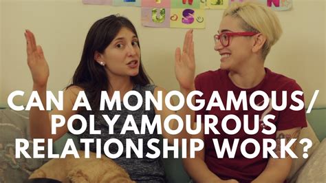 Can A Monogamouspolyamorous Relationship Work Gaby And Allison Youtube