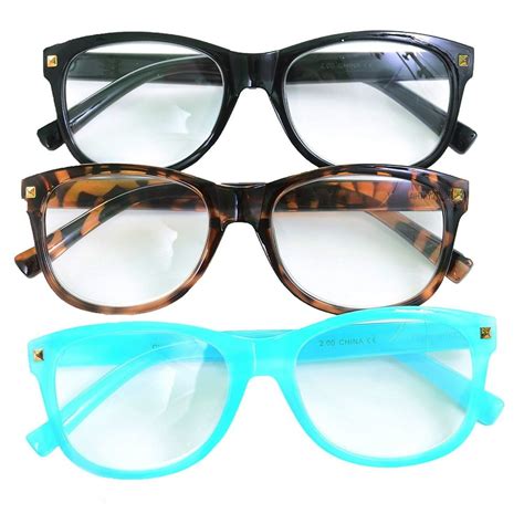 Cynthia Bailey Premium Fashion Reading Glasses 3 Pack Readers 250
