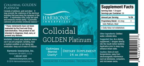 Colloidal Platinum Colloidal Platinum Benefits Harmonic Innerprizes