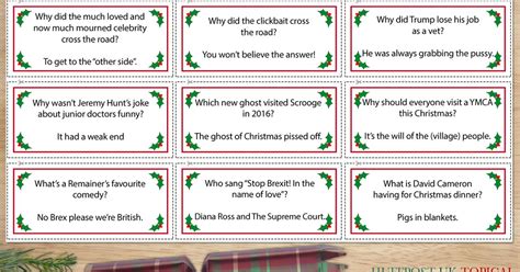 Pictures Christmas Cracker Jokes 2020 For Kids