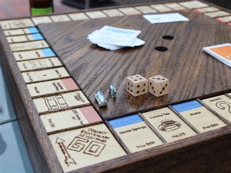 This Guy Proposed Using A Special Custom Monopoly Board He Built