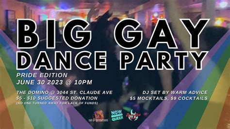 big gay dance party pride edition the domino harvey june 30 2023