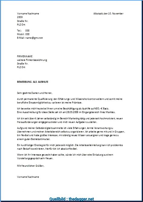 Bewerbung als aushilfe in supermarkt, lager eine bewerbung als aushilfe ist kein hexenwerk. Erweitert ... Sinnvoll Bewerbung Muster Aushilfe Eisdiele ...