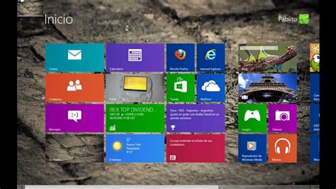 Como Cambiar La Imagen De Inicio Del Windows 8 Youtube