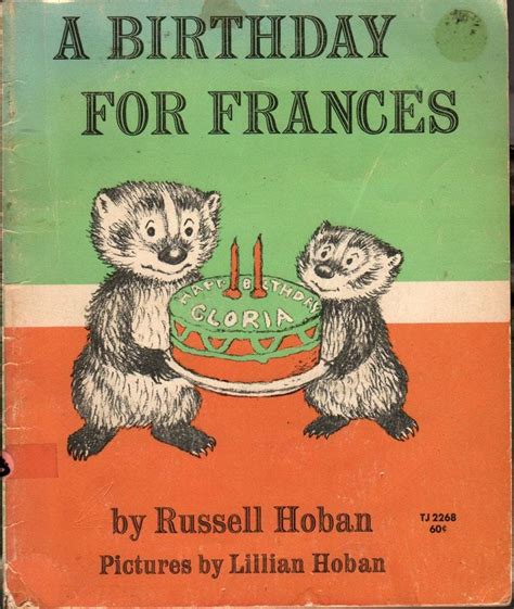 A Birthday For Frances Russell Hoban Lillian Hoban 1972