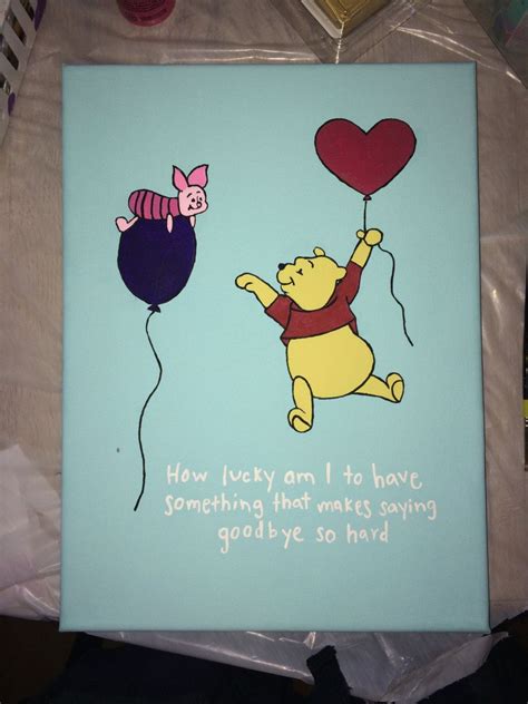 Easy Canvas Painting Ideas Quotes Disney