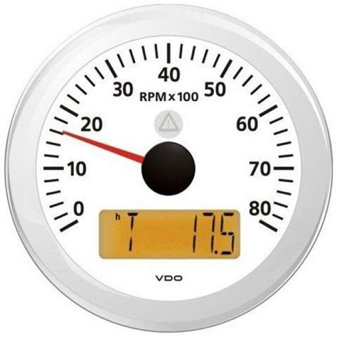 Vdo Viewline 85mm Tachometer Gauges With Lcd Display