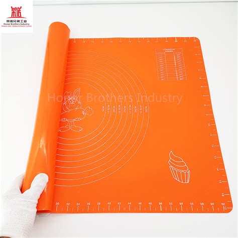 Silicone Pastry Mat Rolling Mat With Measurements Nonstick Kneading