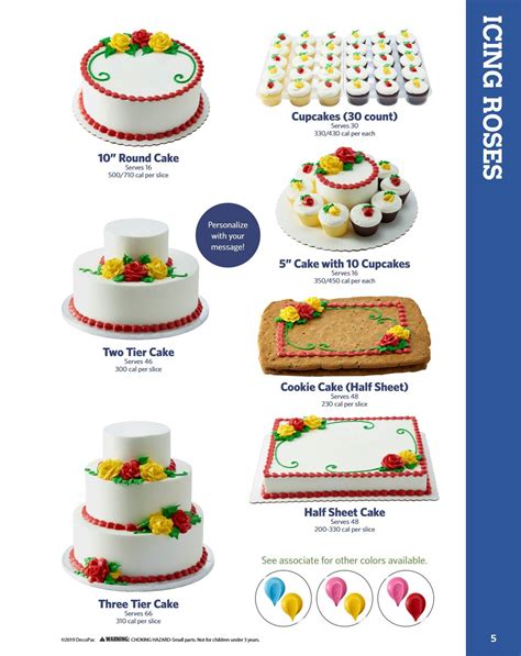 Choose from themes such as wedding cakes, floral cakes, patriotic cakes, sports cakes, disney princess cakes, baby shower cakes, birthday cakes and more. Sam's Club Cake Book 2019 6 | Cake servings, Sams club ...