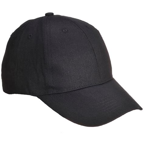 Portwest B010 Six Panel Baseball Cap Bk Safetywear