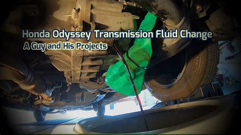 How To Check The Transmission Fluid In A 2006 Honda Odyssey Haiper