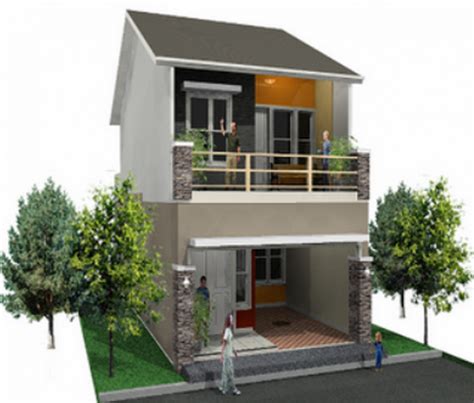 Desain rumah 2 lantai ini bergaya modern minimalis. Baru 11 Desain Rumah Minimalis 2 Lantai 50 Meter Paling ...