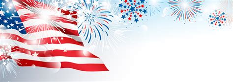 4th Of July Usa Independence Day Banner Background Design Of American