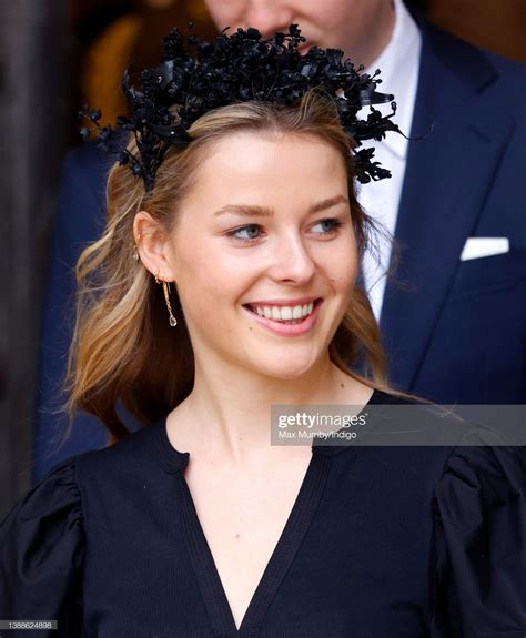 Margarita Armstrong-Jones attends a Service of Thanksgiving for the