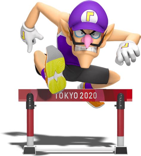 The Mario Kart Character Is Jumping Over A Hurdle