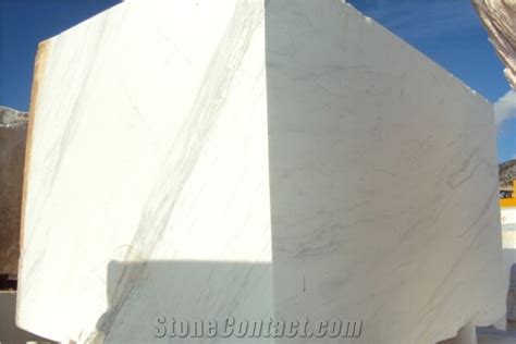 Volakas Classic White Marble Blocks White Greece Marble Blocks From