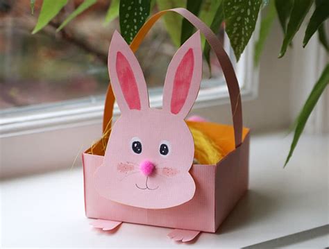 Paasmandje Knutselen 14 Leuke Mandjes Om Te Maken Voor Paaseieren