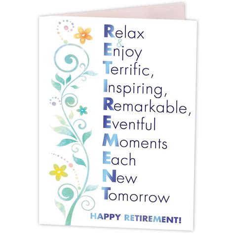 Smiles and tears, excitement and uncertainty, a career full of memories and a future full of possibilities. Pin on Greeting Cards ~ Retirement